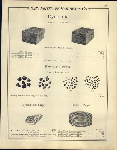 1903 paper dynamite - paper, ad