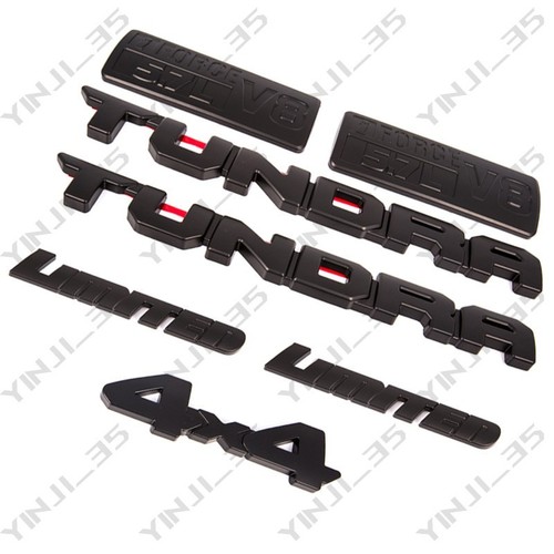 7pcs blackout emblems overlay - 7pcs,