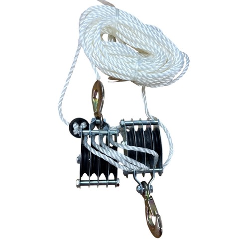Heavy duty block and tackle - heavy,
