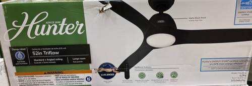 Hunter triflow led - 52, in.