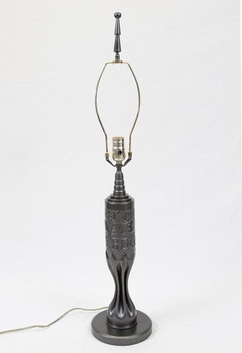 Wwi trench art table lamp - wwi,