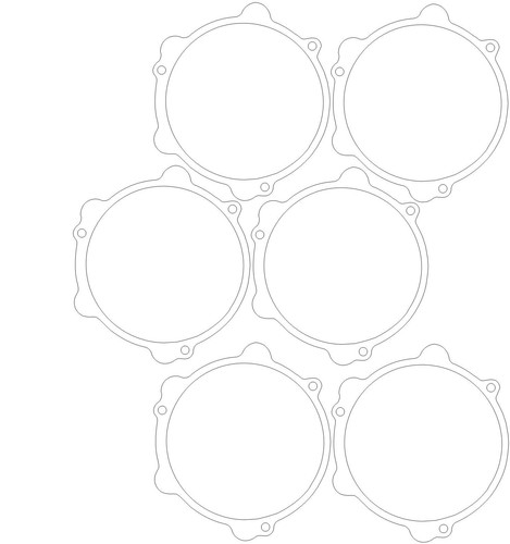 Suzuki pe400 gasket - suzuki, new