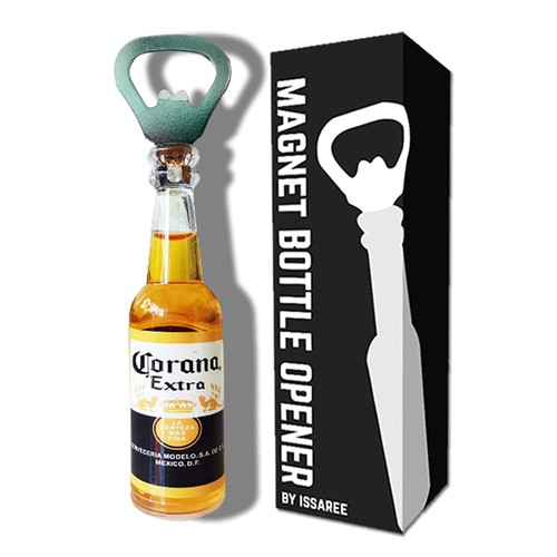 Magnetic beer bottle opener - magnetic,