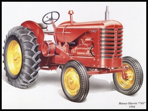 1954 massey harris - 1954,