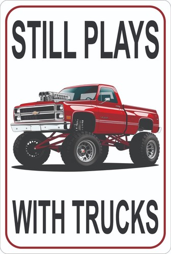 Novelty pickup truck sign - novelty,