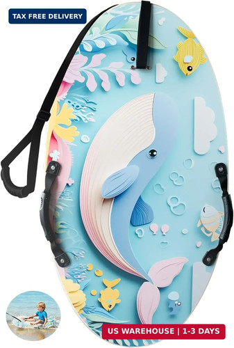 Skimboard with handles - skimboard,