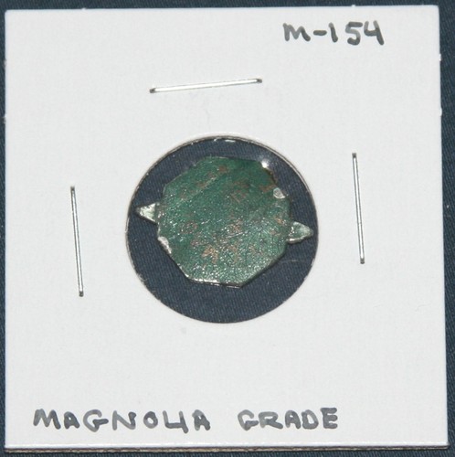 Tin tobacco tag magnolia - tobacco,
