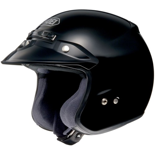 Shoei platinum open face - rj, platinum-r