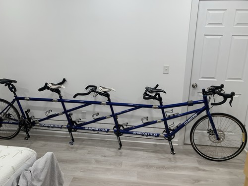 Rare quad tandem motion - rare,