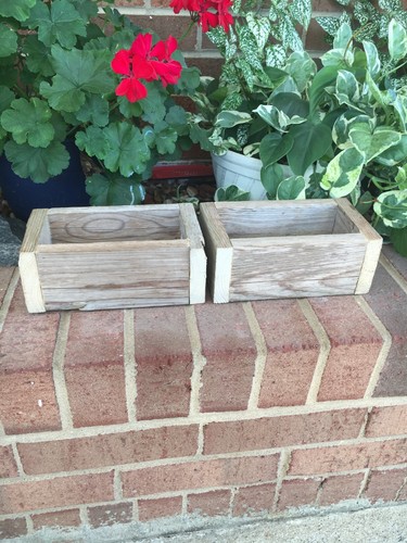 Planter box wooden farmhouse - planter,