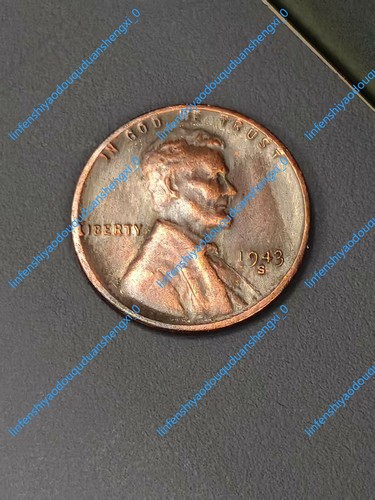 1943 lincoln wheat cent - s,