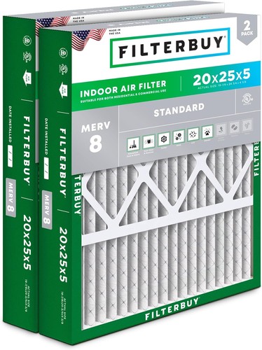 20x25x5 air filter merv - air,