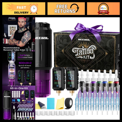 Wireless tattoo gun - wireless, with