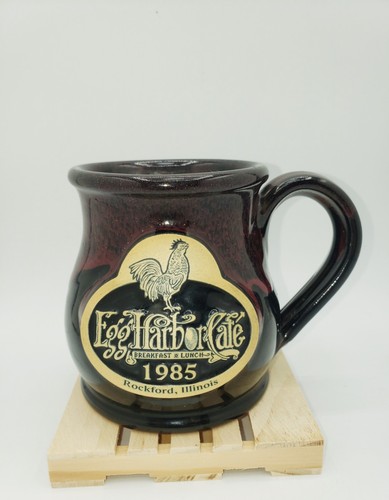 Deneen pottery egg - egg, harbor
