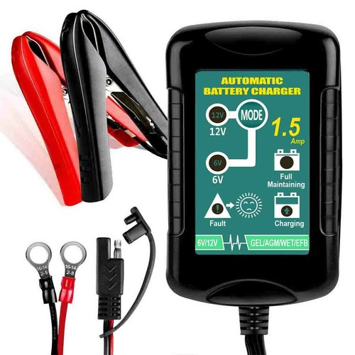 Car battery charger 12v - battery, 6v