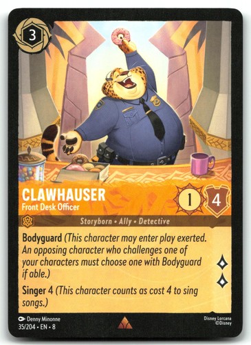 Clawhauser front desk - clawhauser,