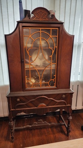 Antique china curio cabinet - china,