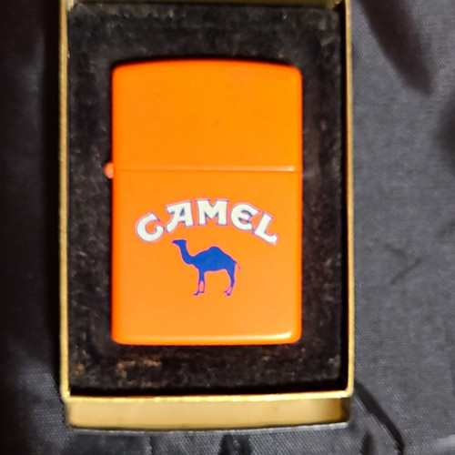 Camel orange zippo lighter - orange,