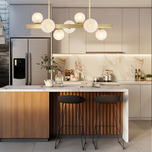 Mid century modern - modern, chandelier