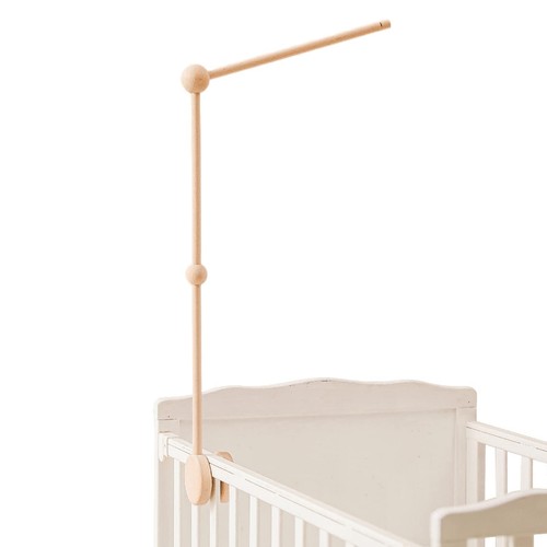 Crib mobile holder - holder, wooden