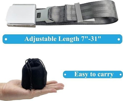 Airplane seat belt extender - airplane,