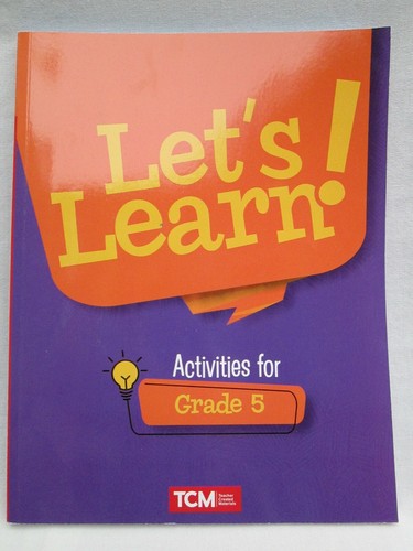 Tcm let learn activity - tcm, let's