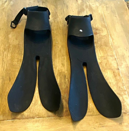 Force fin pro black split - black,