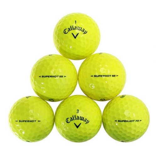 Yellow golf balls - 50,