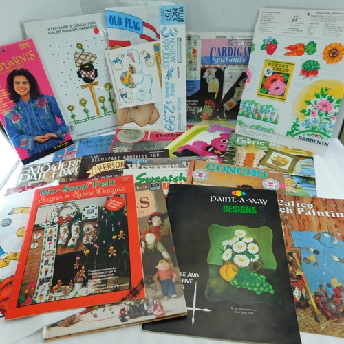 Crafts book lot 21 pieces - lot,