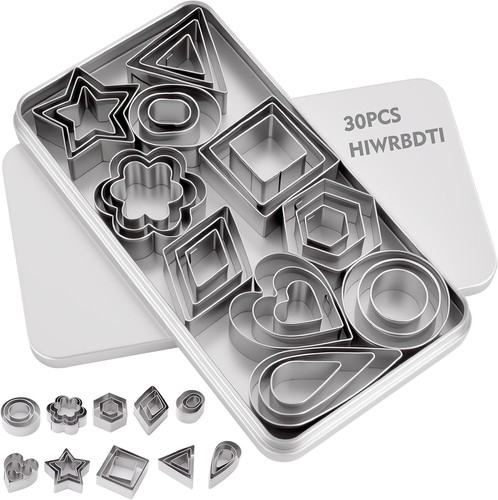 30pcs mini cookie cutters - 30pcs,