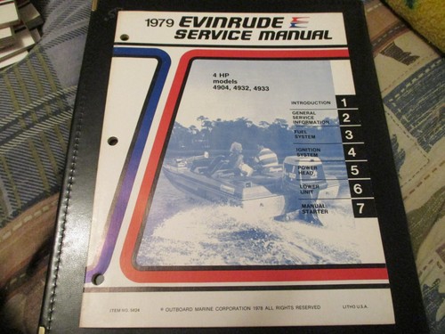 1979 evinrude 4904 4932 - 4904,