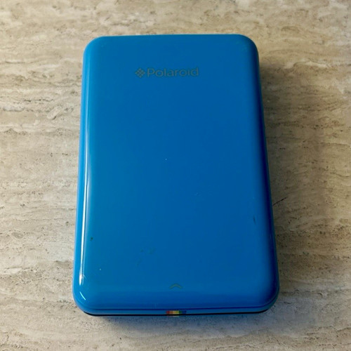 Blue polaroid zip portable - blue,