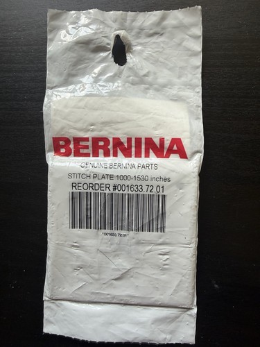 Bernina needle stitch plate - stitch,