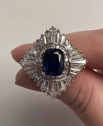 Diamonique simulated sapphire - diamonique,