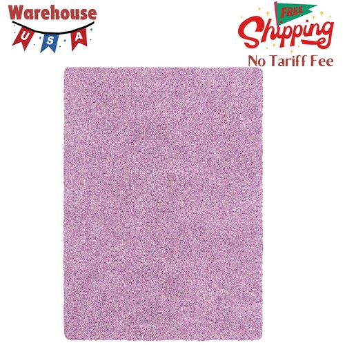 Pink purple shag indoor - pink,