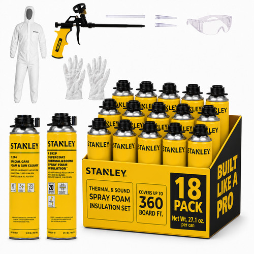 Stanley spray foam insulation - spray,