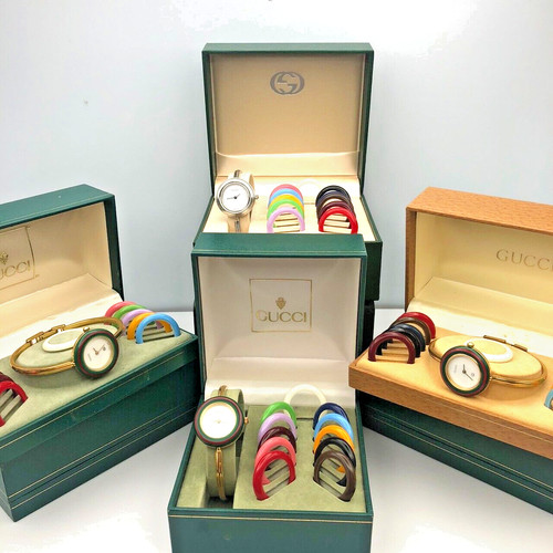 Auth gucci change bezel watch - auth,