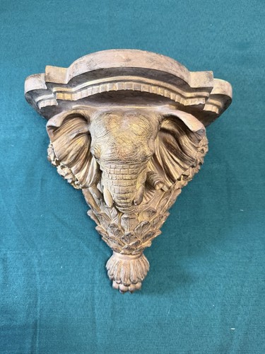 Elephant wall shelf - wall, decorative