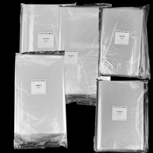 Plastic clear bags - clear,