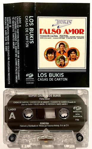 Los bukis falso amor - amor, cassette