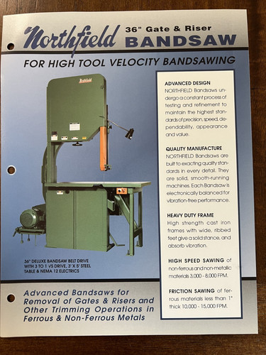 Northfield bandsaws gate - northfield,