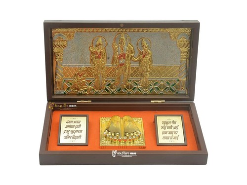 Gold plated ram darbar photo - ram,