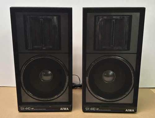 Aiwa 440 bookshelf bass - aiwa,