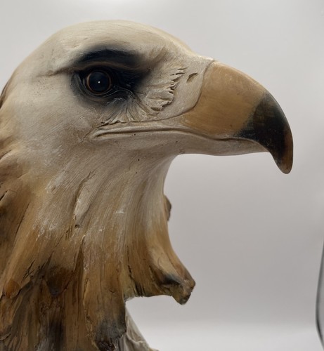 Detailed american eagle - eagle, wood