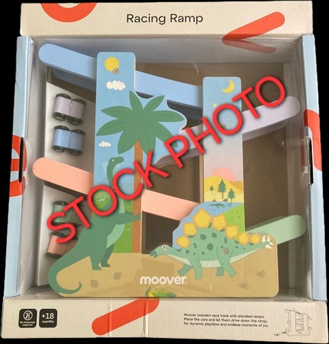 Moover wooden car race - car,