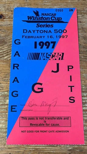 1997 daytona 500 garage pits - 1997,