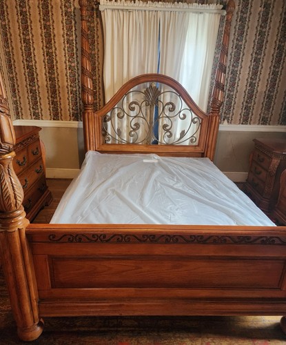 Piece elegant bedroom set - elegant,
