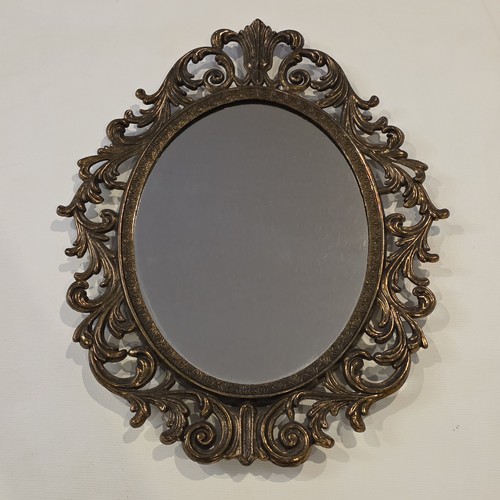 Antique victorian oval - victorian, mirror