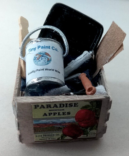 Painting supplies aged - , in