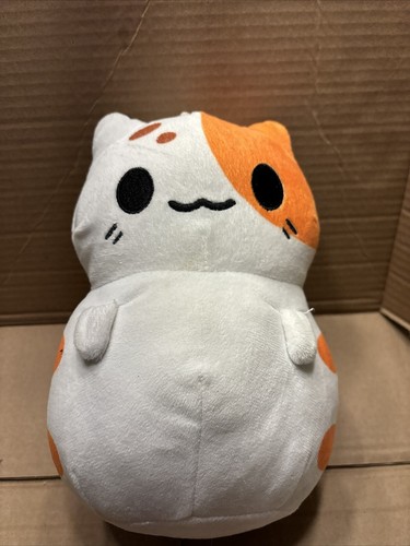 Plush white orange good - 9”,